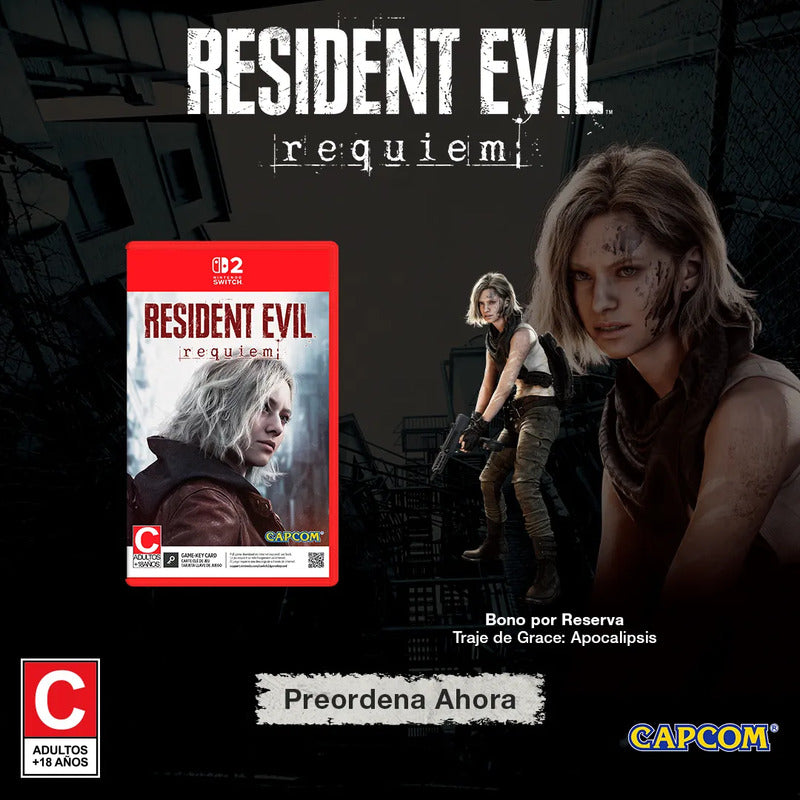 Resident Evil Requiem Nintendo Switch 2 Físico
