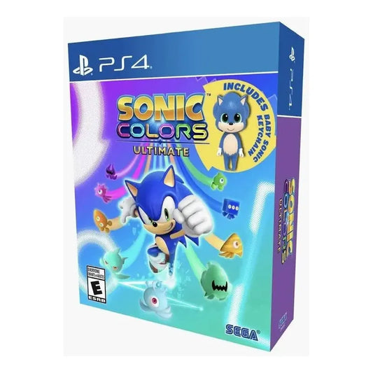 Sonic Colors Ultimate Sega - Ps4 - Físico - Rapido