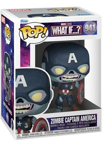 Funko Pop! Zombie Capitan America 941
