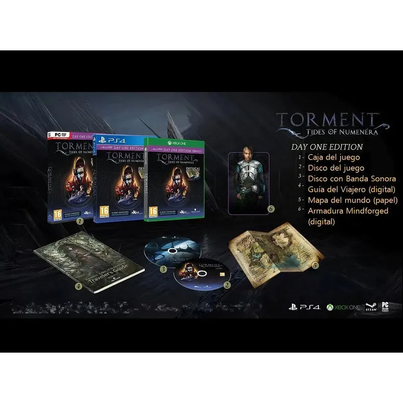 Game Media Física Torment Tide Of Numenera Playstation Ps4
