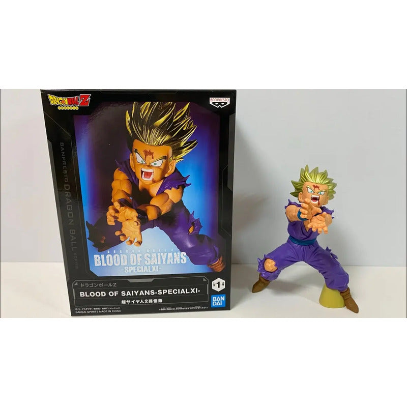 Figura Gohan Super Saiyan 2 Banpresto Blood Of Saiyan Dragon
