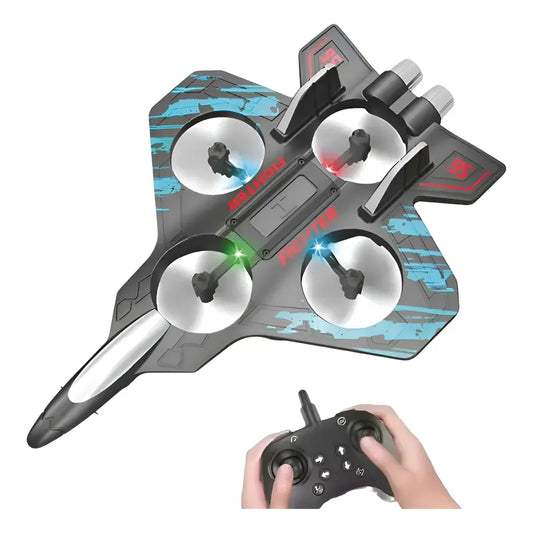 Avion Drone Niños Control Remoto Antigolpe Recargable Azar