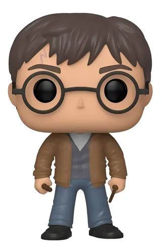 Figura Coleccionable Funko Pop! de Harry Potter con 2 Varitas