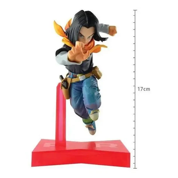 Figura Android 17 Dragon Ball Super 17cm No Articulada Banpresto