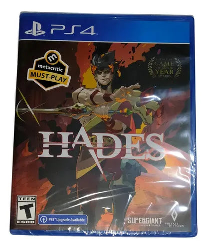 Hades Playstation 4 & Upgrade Available Ps5