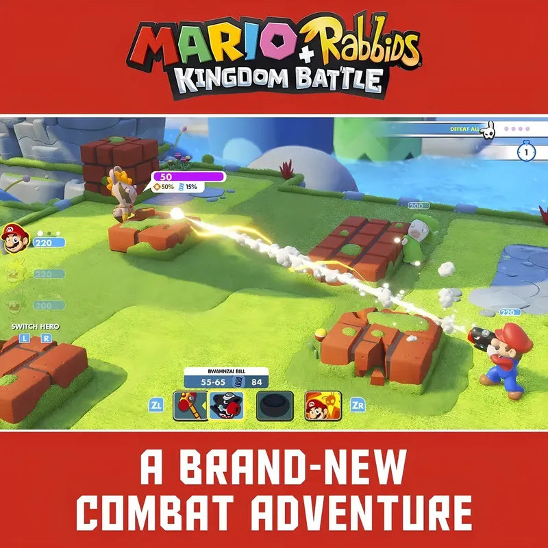 Mario + Rabbids Kingdom Battle Edición Estándar (físico)