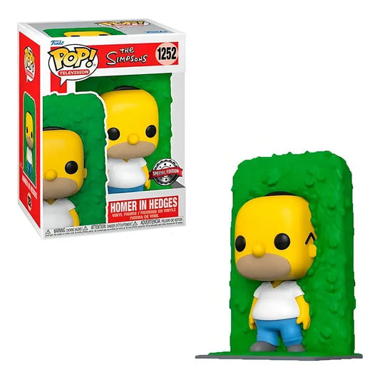 Funko Pop Homero In Hedges 1252 Especial Edition