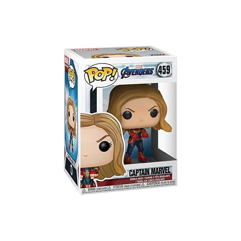 Figura Funko Pop Capitana Marvel #459 Avengers Coleccionable