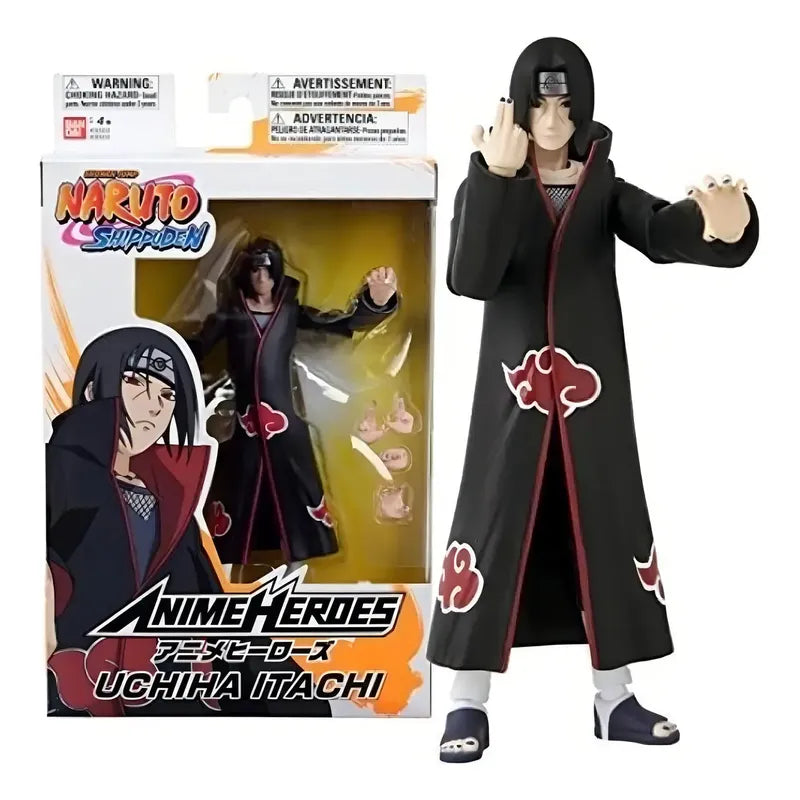 Figura De Acción Naruto Uchiha Itachi Anime Heroes Bandai