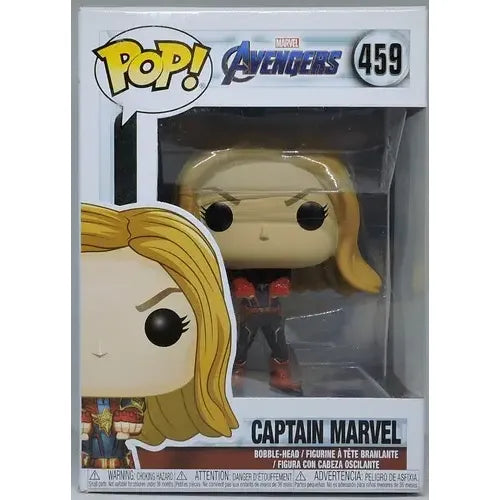 Figura Funko Pop Capitana Marvel #459 Avengers Coleccionable