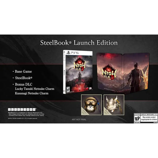 Nioh 3 Steelbook Launch Edition Ps5 Playstation 5